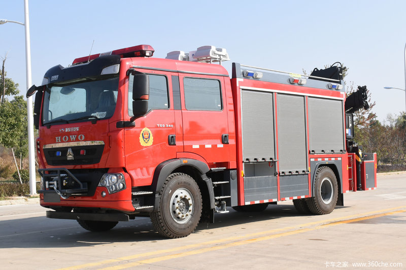 国六T5G抢险救援消防车